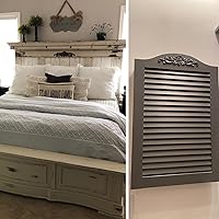 Vista 8 de MUXSAM 4 piezas de apliques decorativos tallados en madera de rosa, sin pintar, calcomanía larga sin pintar para puerta, pared, techo, armario