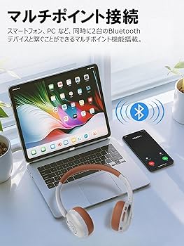 Amazon.co.jp: ワイヤレス ヘッドホン【2025年限界突破 空間