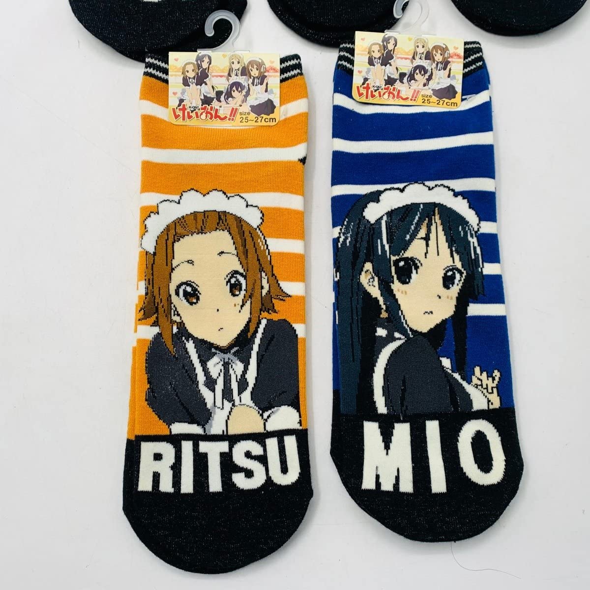 Amazon.co.jp: けいおん 靴下 ソックス 5足 25 27cm セット : ファッション