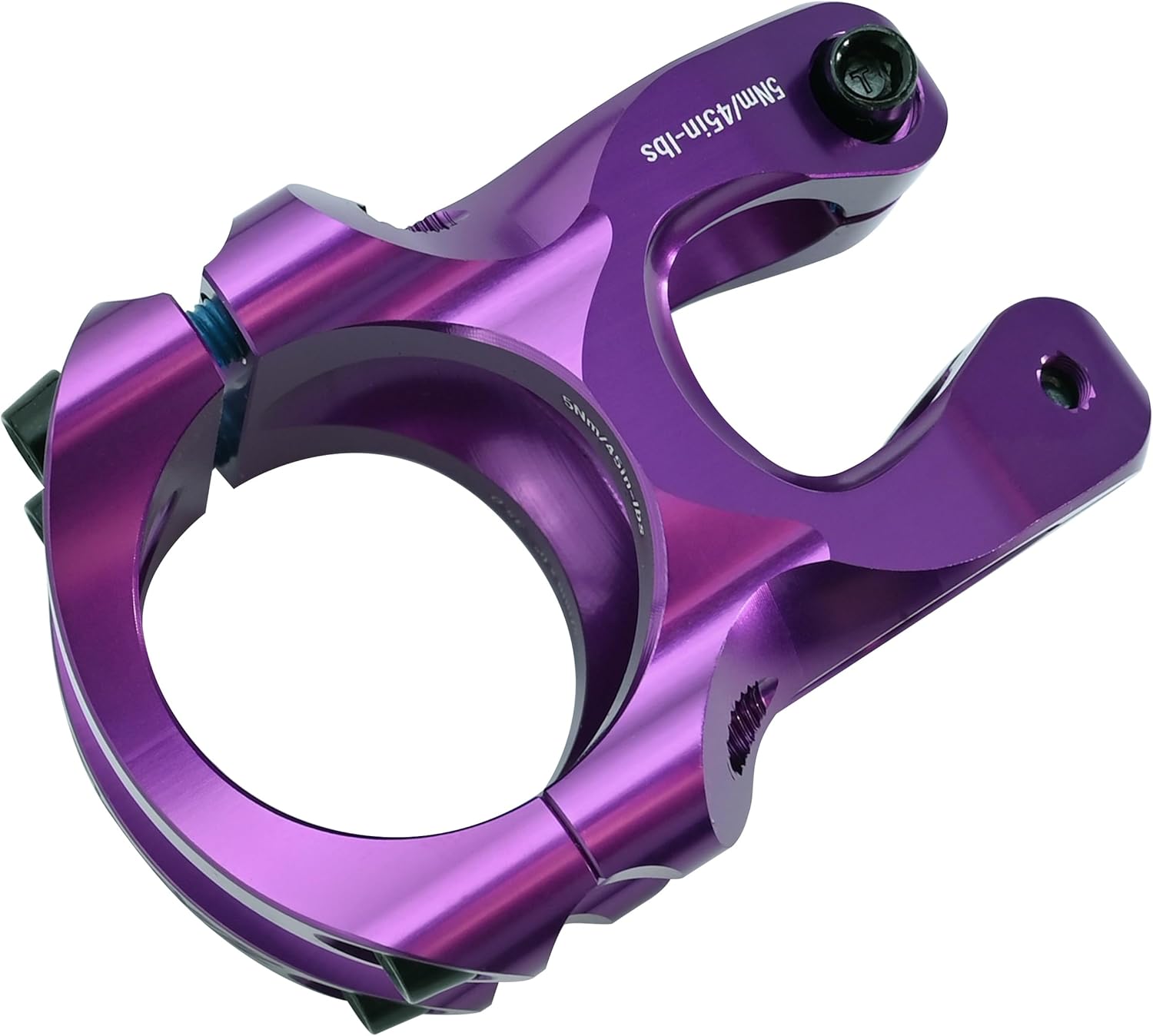 Sticker with RaceFace Turbine R 35 MTB Stem 35x32mm +/- 0 Degree Purple, RF3185-N-ZEO