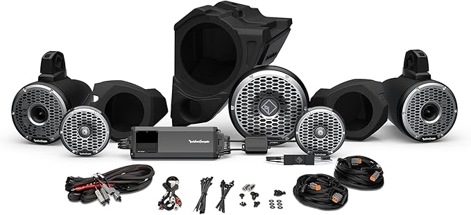 Rockford Fosgate RZR14RC-STG6 Kit de Audio para RZR Ride Command miniatura 3