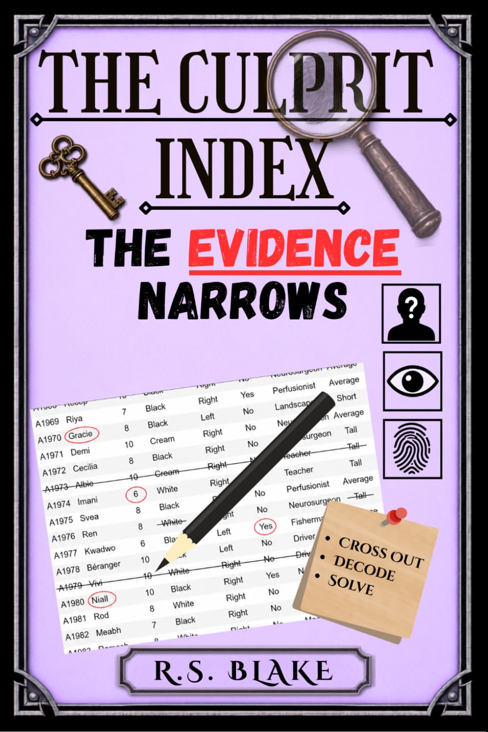 The Culprit Index: The Evidence Narrows: 7 Suspect-Elimination Mysteries from Easy to Extra Hard | Search the Police Reports | Find the Evidence | ... Culprit (The Culprit Index Deduction Series)
