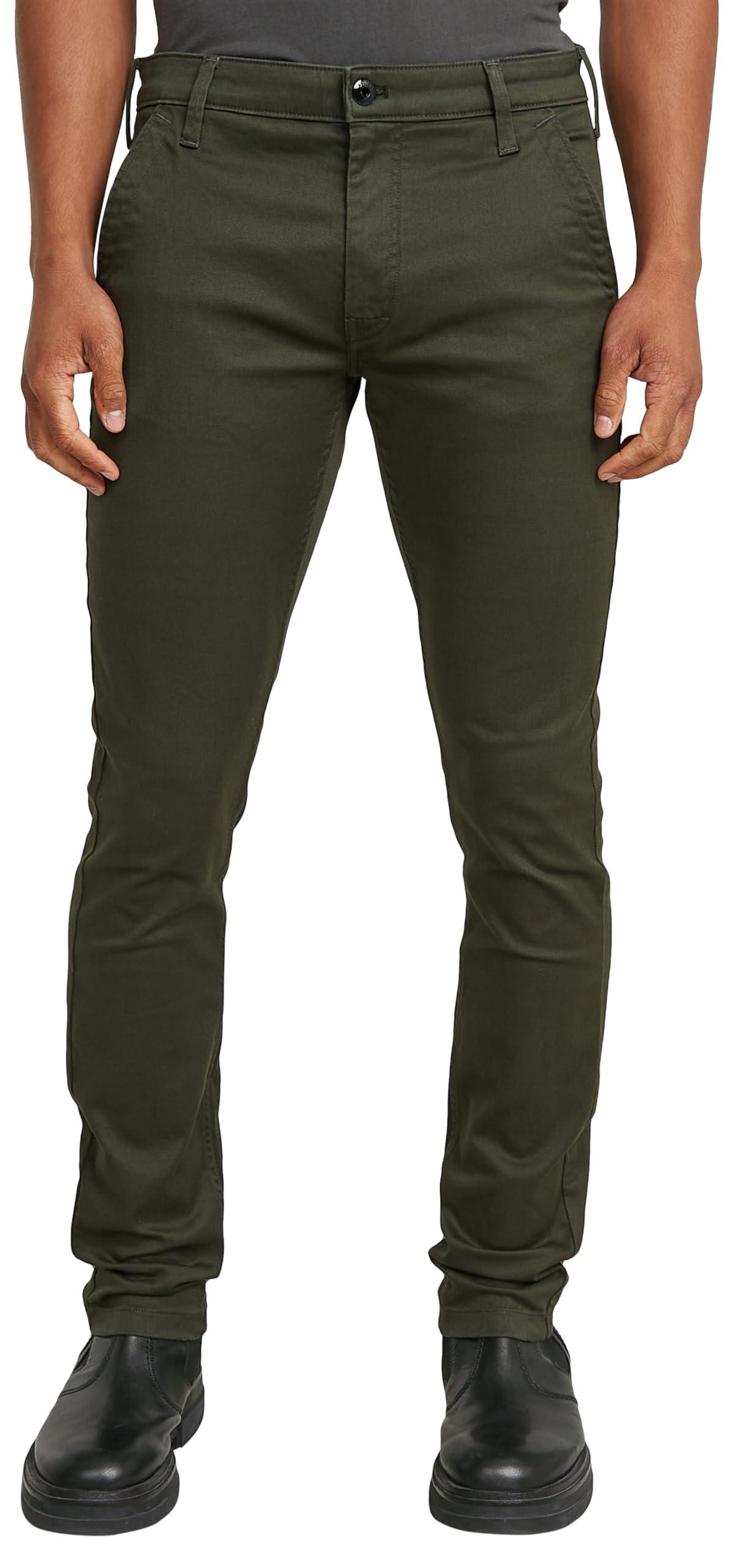 G-Star Men's Grey (Asfalt D25179-C105-995) Skinny Chino 3.0, Large