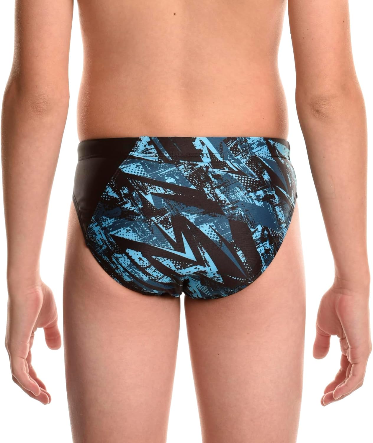 Flow Splice スイムブリーフ - ボーイズブリーフスタイル水着 水泳練習と競技用 スーツサイズ21~32