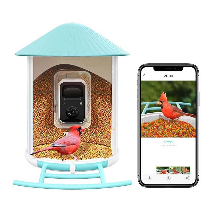 Buy NETVUE Birdfy AI Smart Bird Feeder Camera, Bird Watching Camera