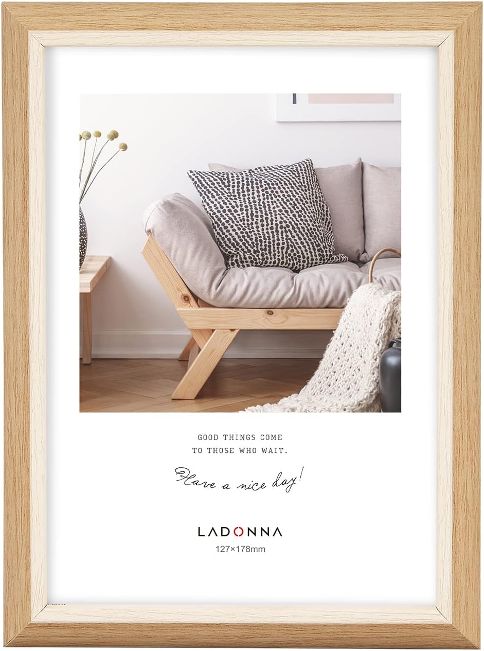 LADONNA SF14-L-GR Photo Frame, Large Size, Green