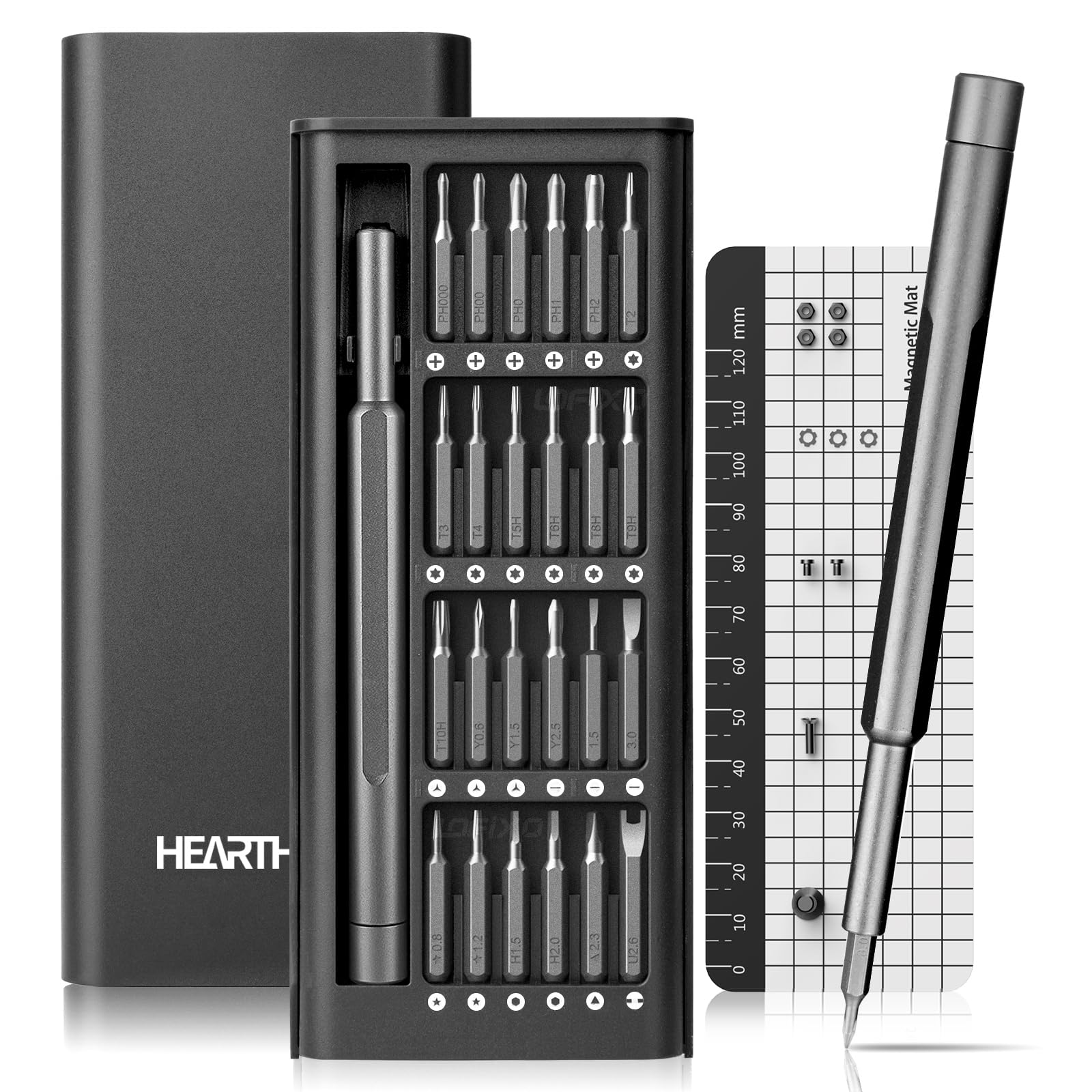ボールペン型　ドライバー 精密ドライバーセット 磁石付き ペン型 差し替え式