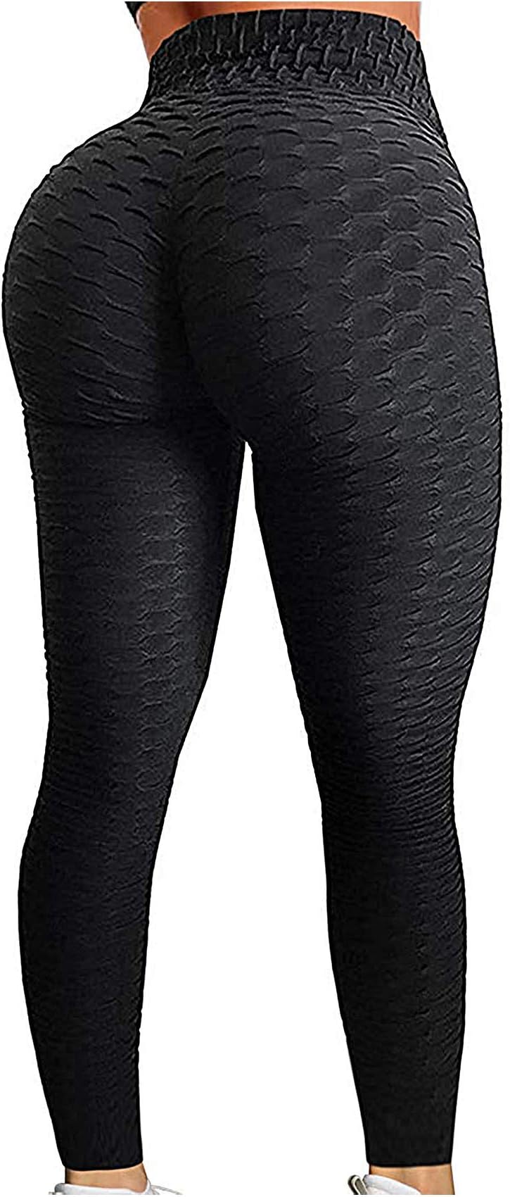 Women High Waisted Leggings Seamless Workout Yoga Pants Butt Lift Tummy Control