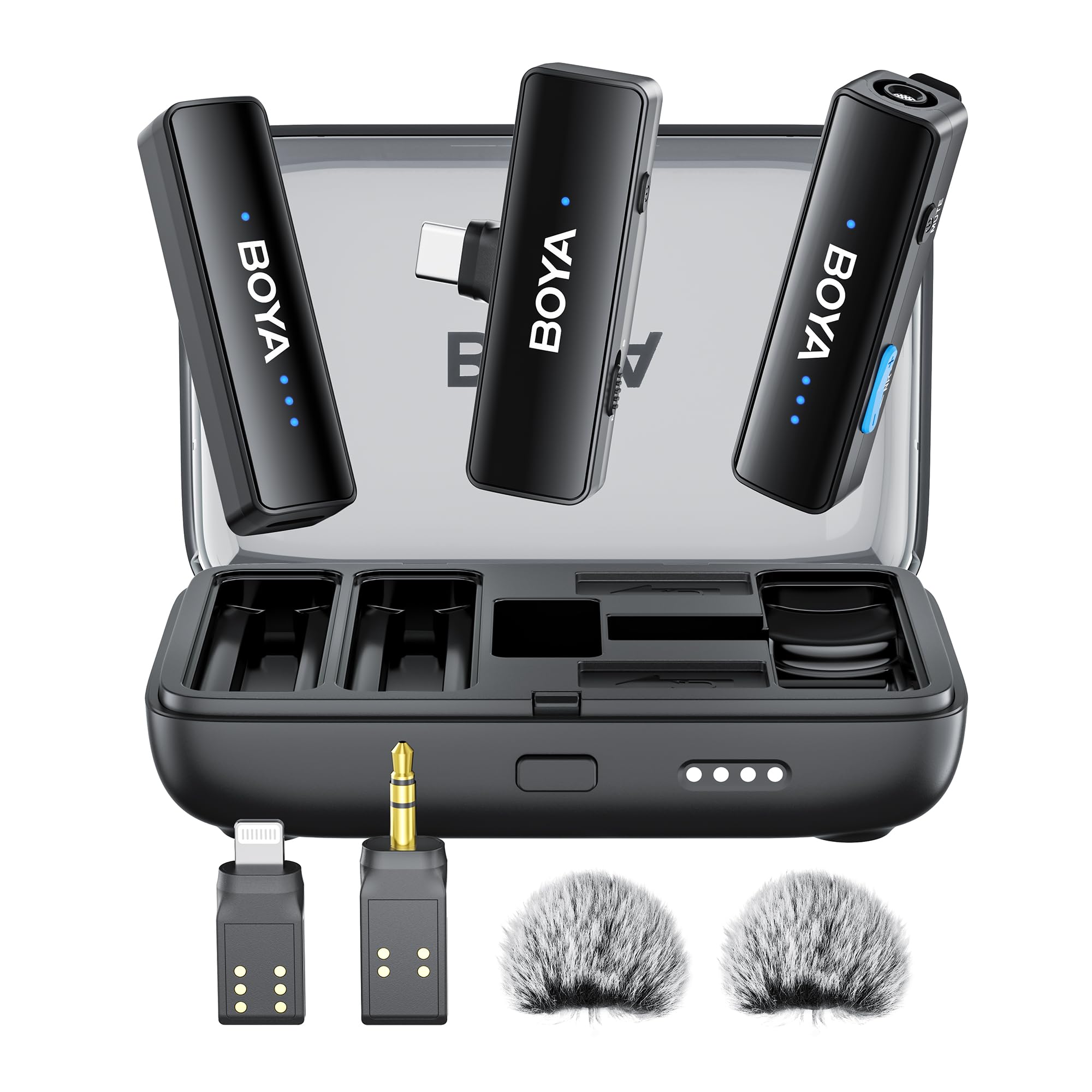 Amazon.com: BOYALINK 2 Wireless Lavalier Microphone for