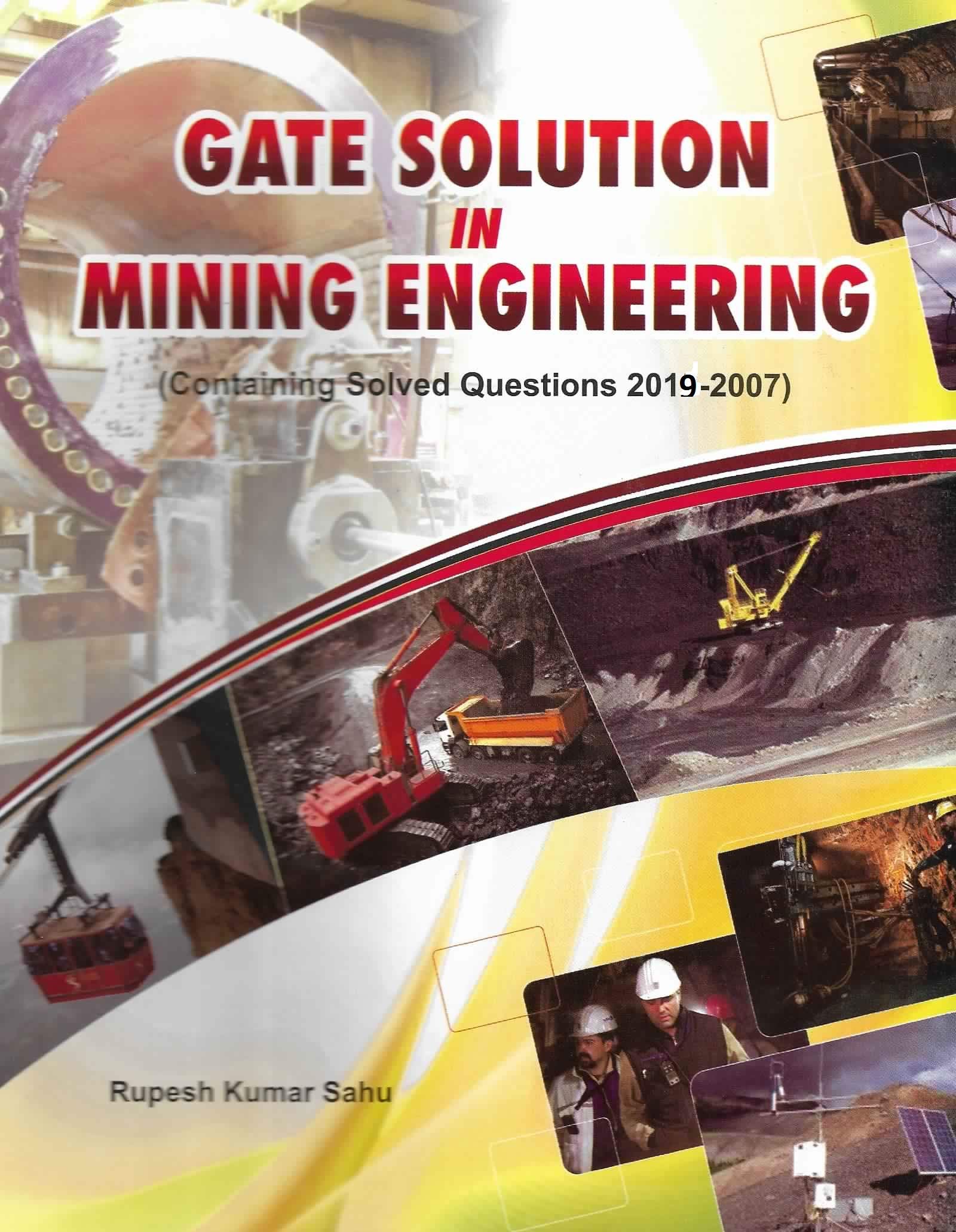 GATE SOLUTION IN MINING ENGINEERING 2007-2020 Paperback – 1 January 2019