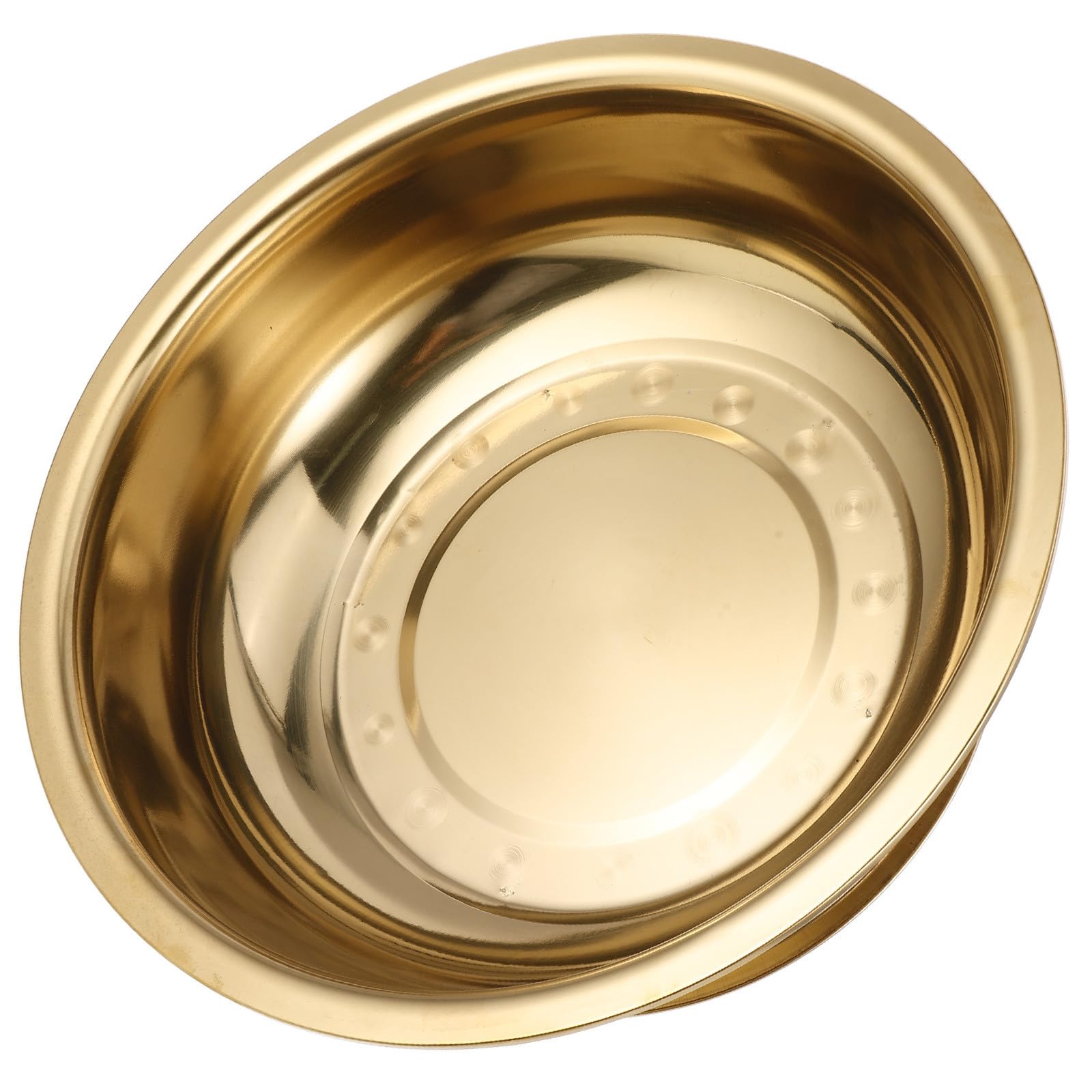Braciere da Campeggio Portatile in Ferro Oro Grande Capienza | Design Elegante, Uso Cerimoniale e Pratiche Tradizionali, Resiste alle Alte Temperature e Deformazione