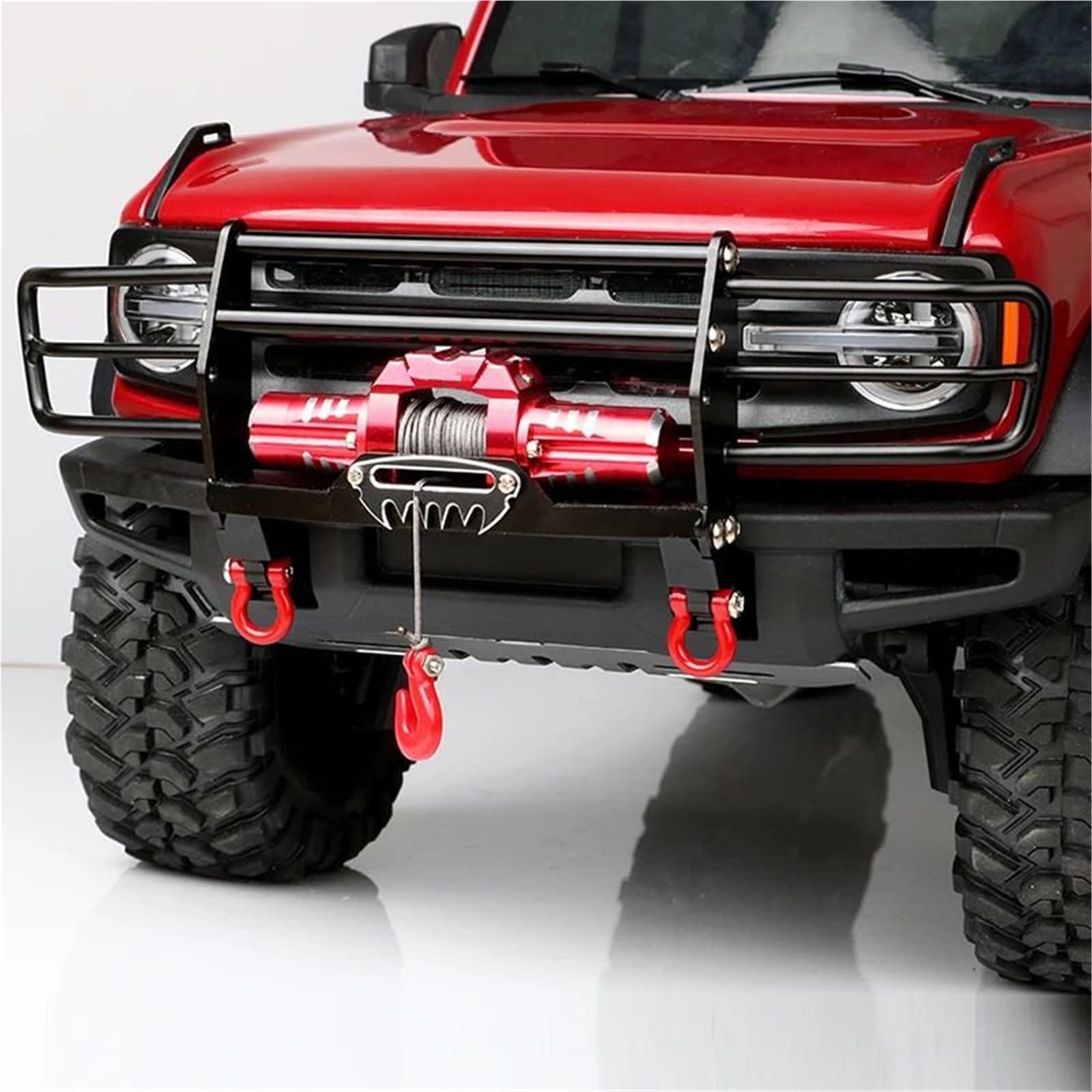 Per Traxxas Per TRX4 2021 Per Bronco 1/10 In Lega Paraurti Anteriore RC Crawler Auto Aggiornamenti Parti Accessori Off Road Veicoli Camion