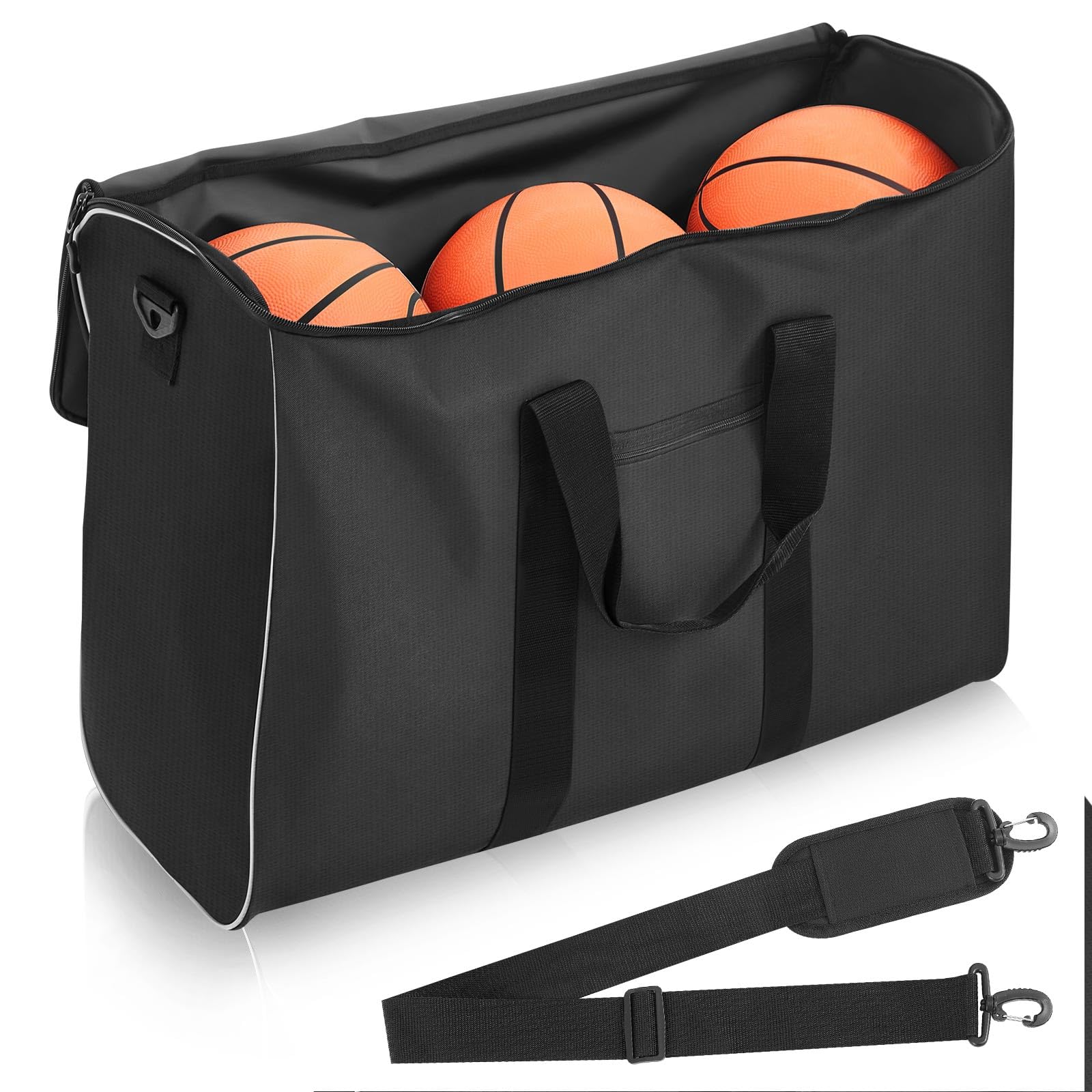 Soulchen Fußball-Reisetasche für Ausrüstung, extra große Sportausrüstungstasche mit separaten Fächern für Reisen, Volleyball, Sport, Fitnessstudio, Zubehör