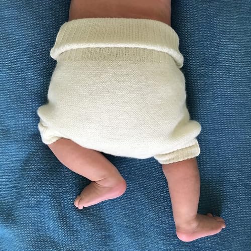 Miniatura 5 de Ecoable Funda para pañales de lana merina orgánica, funda de pañal de punto durante la noche para pañales y zapatos planos de tela ajustados