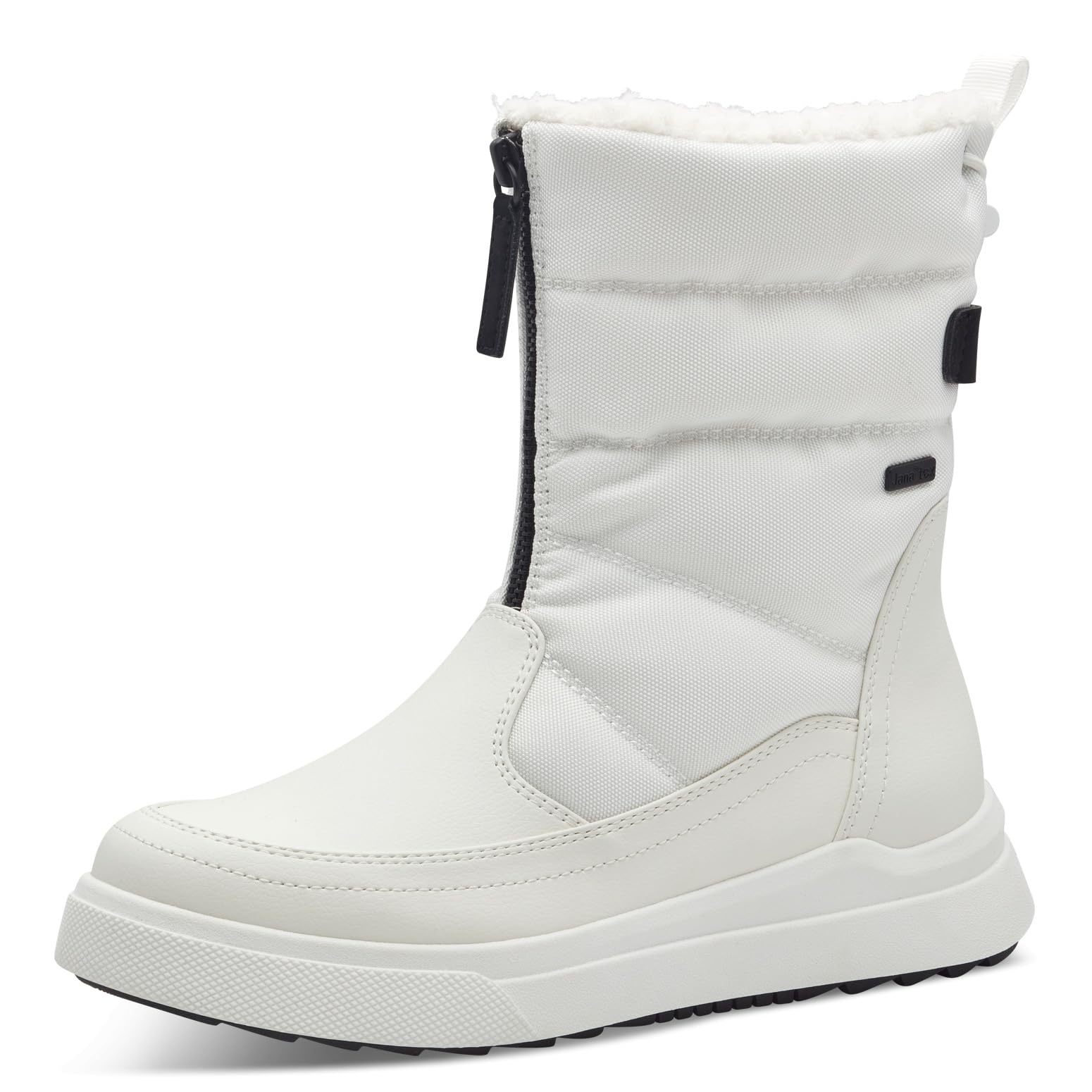Jana Damen Winterstiefel ohne Absatz Wasserabweisend Vegan