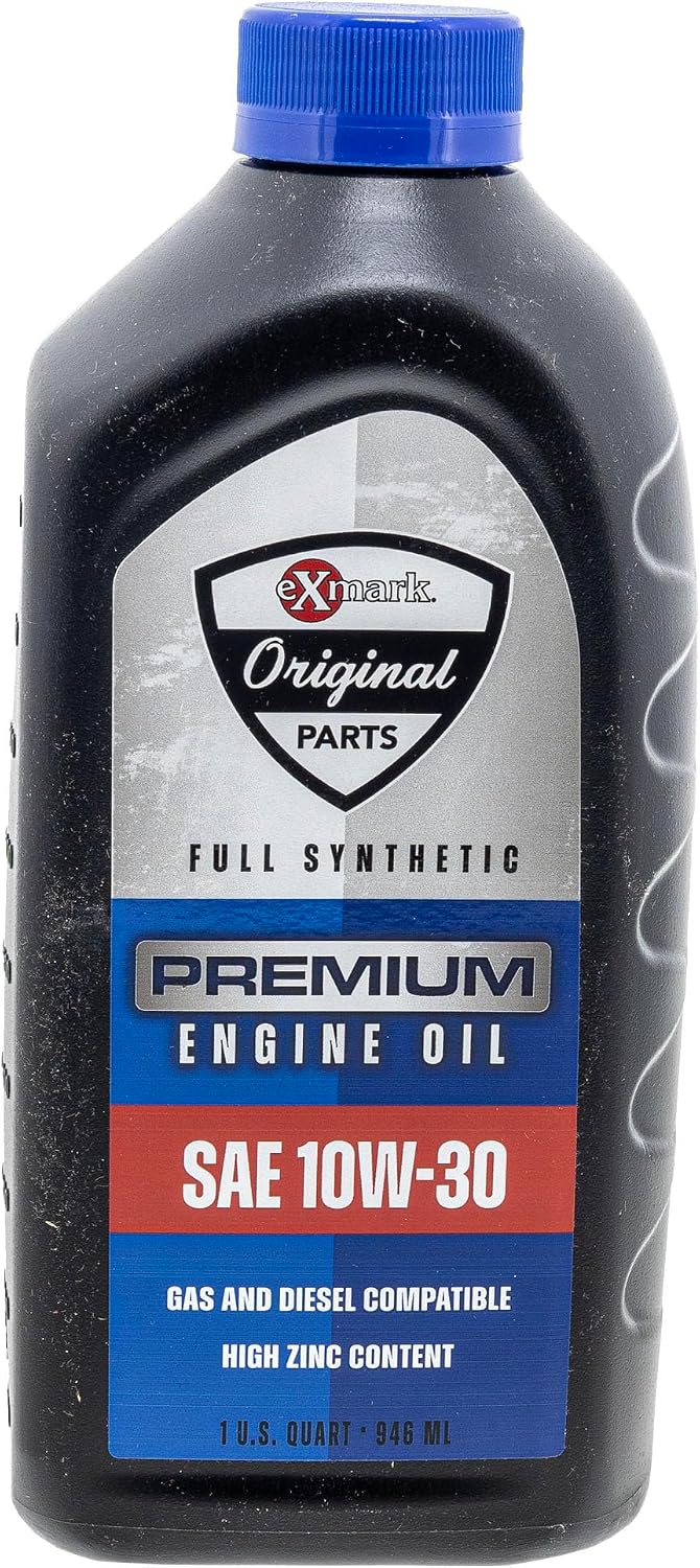 Exmark 146-3246 Oil Change Kit 452-708 Quest S-Series Radius E-Series 10W30