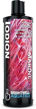 Brightwell Aquatics Iodion Iodide Supplement for Reef Aquariums, 250 ml