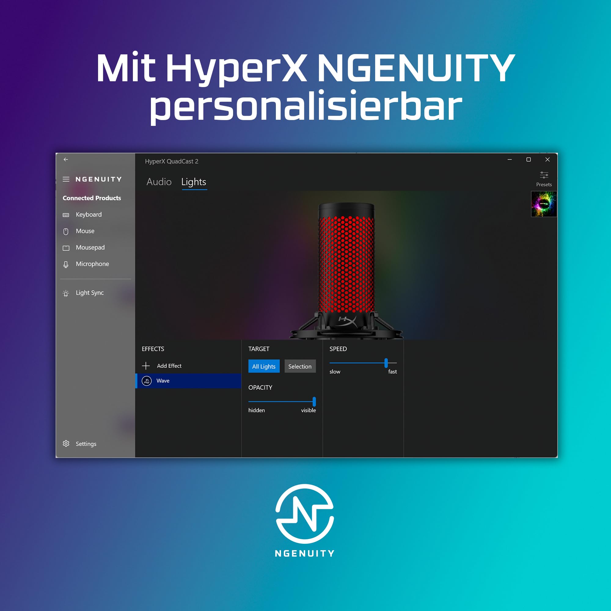 HyperX QuadCast 2 Frost – Bild 8