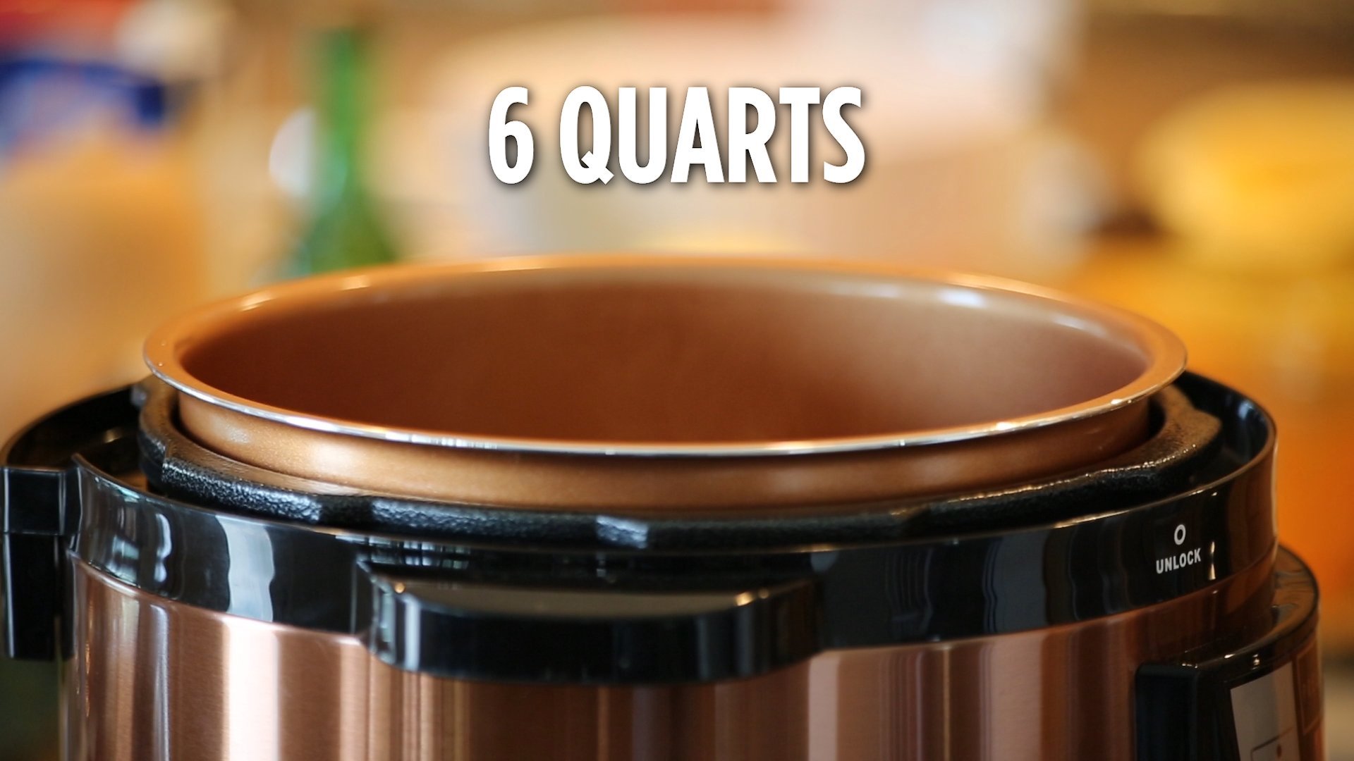 10in1 CopperTech PressurePro 6 Qt Pressure Cooker MultiUse