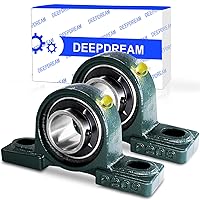 Vista 20 de 4 piezas UCP205-16 Cojinete de bloque de almohada de 1 pulgada con eje de hierro fundido p205 con cojinete de 1" de orificio con bloque de cojinete