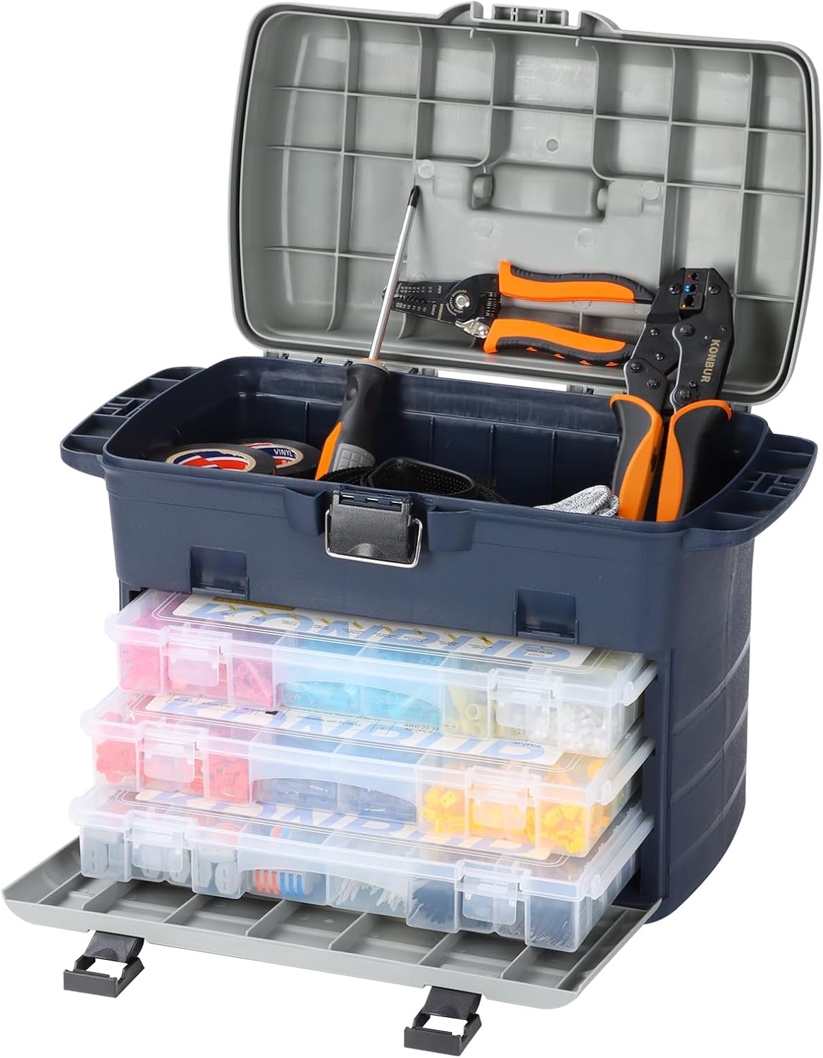 Home Marine Automotive Electrical Tool Kit Set with Wire Connectors Terminals