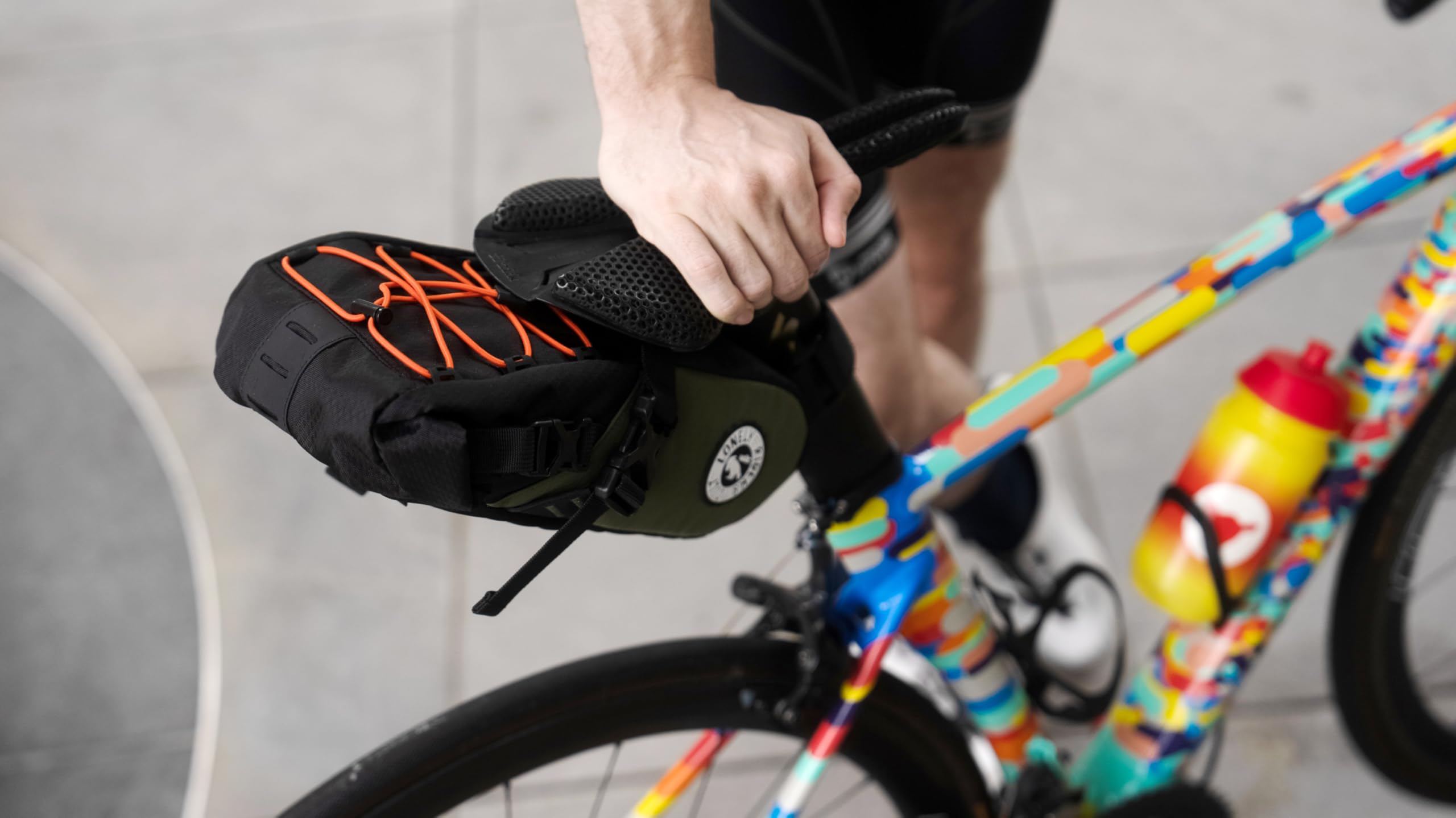 Bolsa Sillín Bicicleta Gran Capacidad 5.8L Radtail GT Impermeable Ultraligera MTB Gravel Carretera Bikepacking Expandible Accesorios Ciclismo