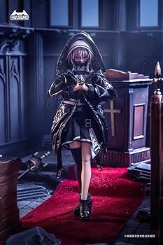 Amazon | HASUKI 1/12 フィギュア 修道女 Fred 素体、ヘッド 服