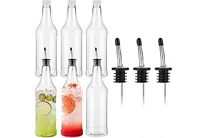 Dandat Plastic Liquor Bottles: Stylish and Efficient Storage for Your Spirits