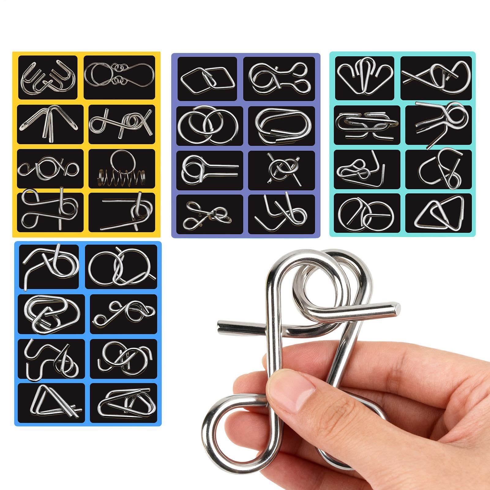 NAMOARLY Juego De Bloques De Empuje – Juguete De Madera Para Entrenar La Lógica Y La Coordinación, Ideal Para Partidas En Familia
