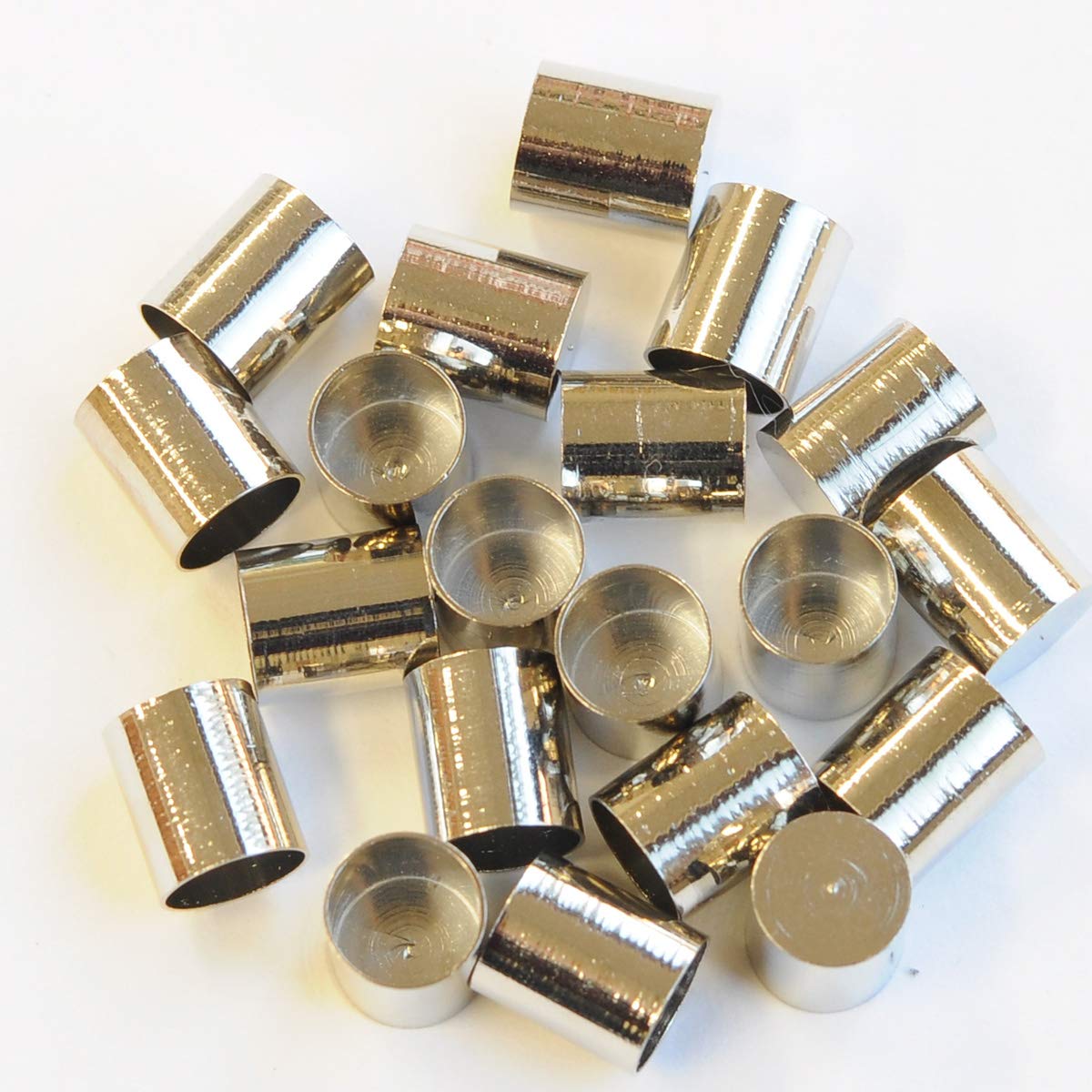 Amazon.co.jp: カツラカン 20個 カンなし キャップパーツ エンドパーツ