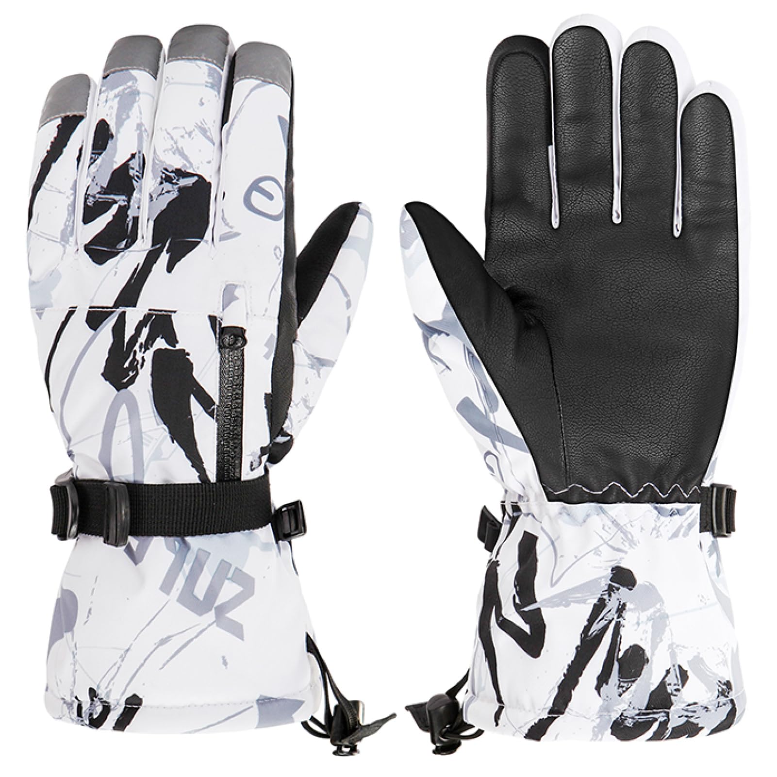 Azarxis Kids Winter Ski Gloves Waterproof Warm
