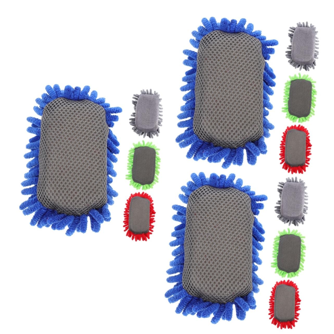 DOITOOL 3 Sätze Radiergummi Kindergäuer Whiteboard-radierer Trocken Abwischbar Trockenlöscher Für Das Klassenzimmer Whiteboard Trocken Abwischbar Trockener Tafelwischer Schwamm 4 Stück * 3