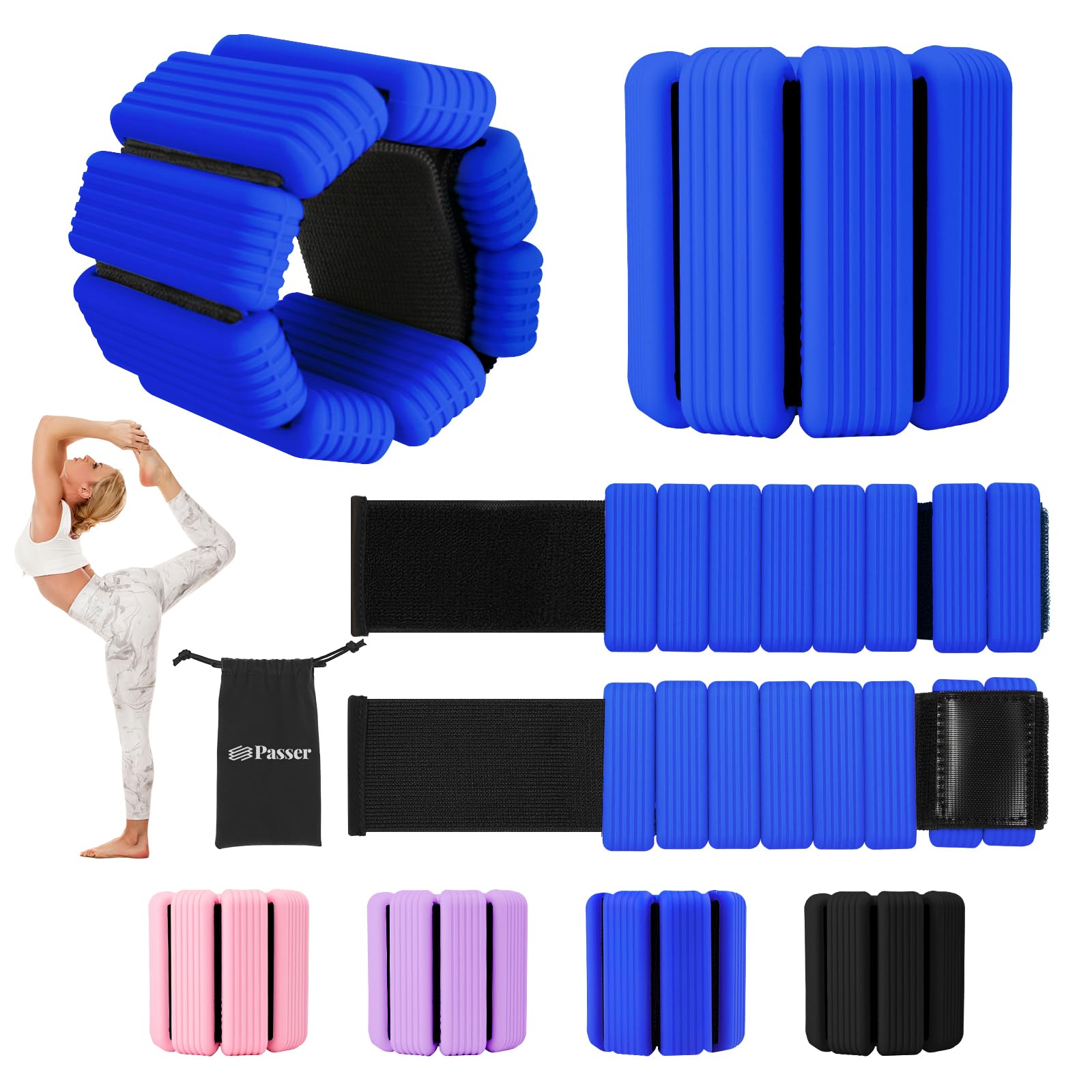 RitFit Paire de poids pour cheville/poignet avec sangle RitFit Paire de poids pour cheville/poignet avec sangle