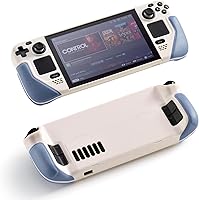 Vista 1 de UYIYE Funda con función atril para cubierta de vapor, accesorio protector y confiable con función atril beigeazul