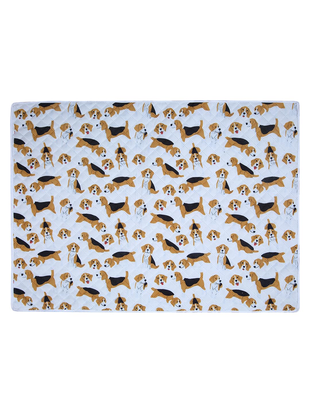 AAZEEM Soft Light Weight Mat for Dogs,Cats & Pets, (Size-M),Multi 4