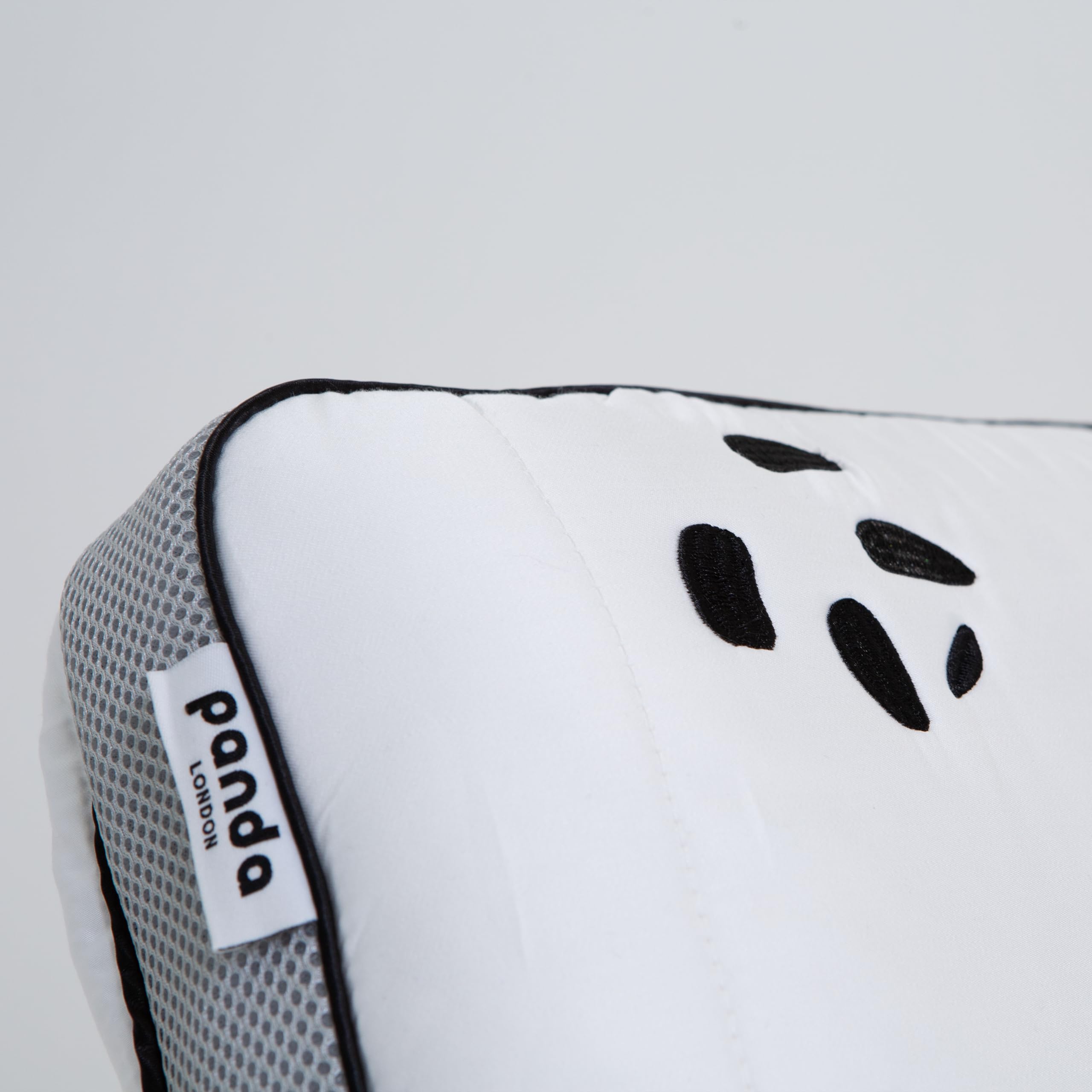 Almohada híbrida de bambú Panda – suave funda de bambú transpirable, espuma viscoelástica ortopédica