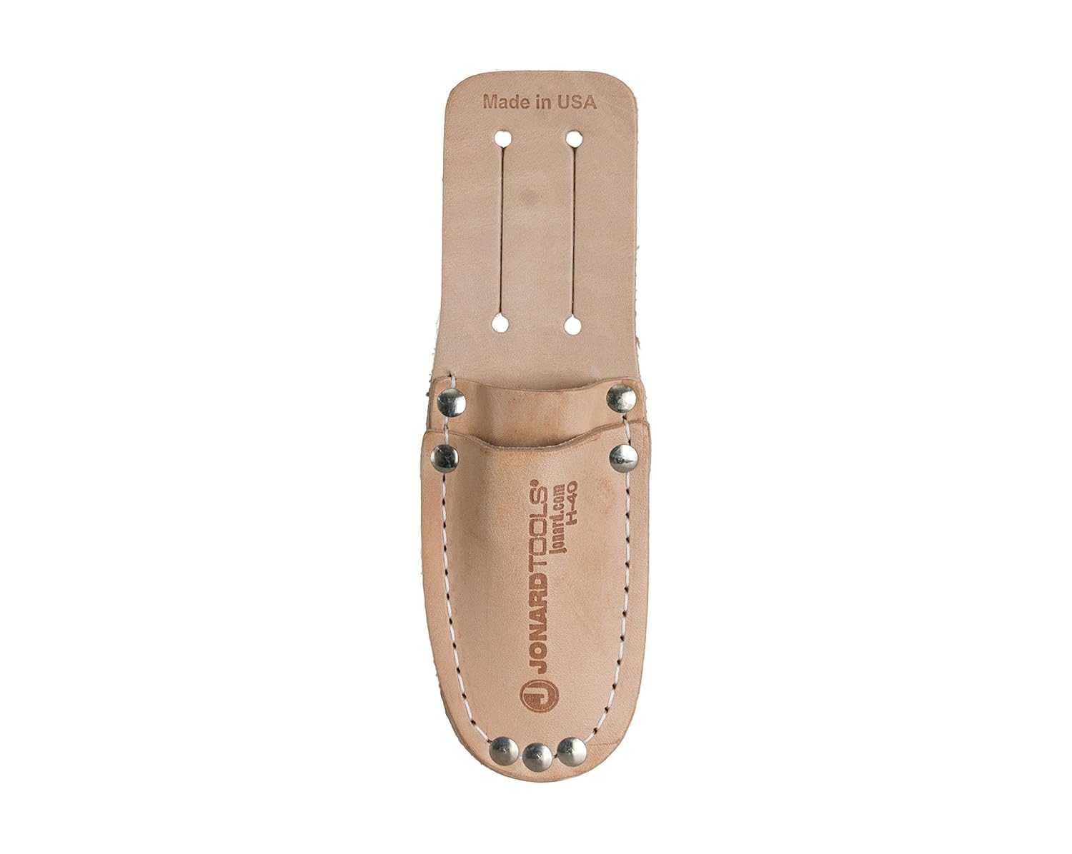 Jonard Tools H-40 Compact Leather Two Pocket Tool Pouch: Industrial & Scientific