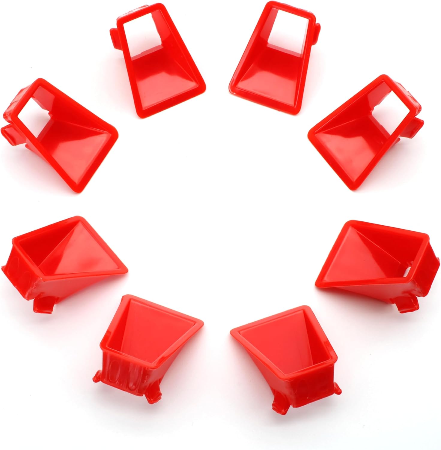 Wheel Caps for Can-Am Ryker, New Adrenaline Red Tire Hub Caps Wheel Center Cap Covers Accents Kit for Ryker All Models Accessories, Replace OEM 219400920, 16PCS