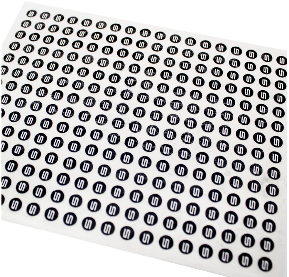 Autocollants de garantie anti-sabotage Simpletek 5mm noir