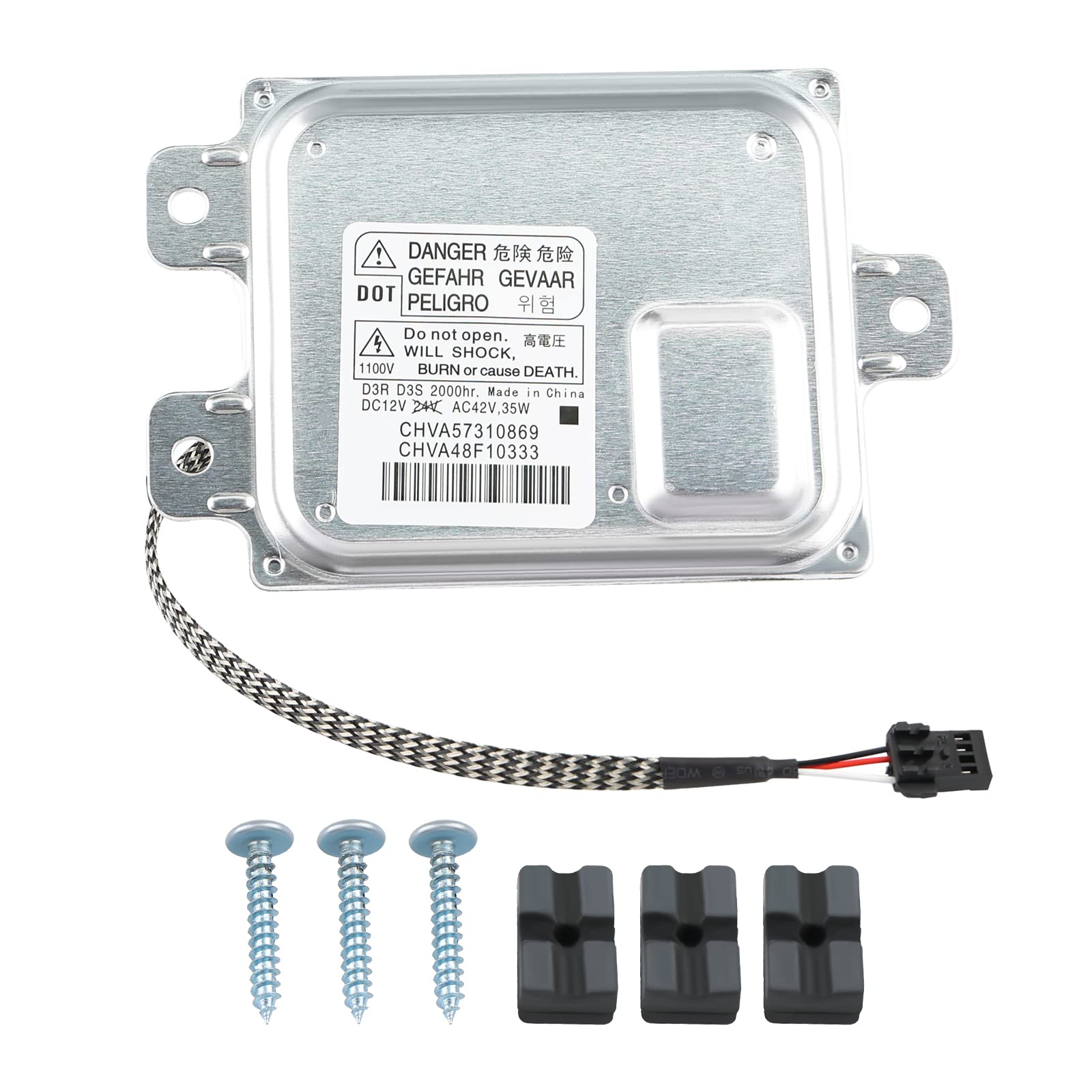 WMPHE HID Xenon Headlight Ballast D3S D3R Module Controller Unit Compatible with 20152022 Dodge