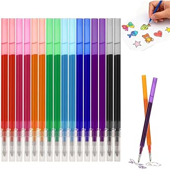Pilot Frixion Ball Eraser Pen Refills 0.7mm Eraser Pen Refills with Tip by Pilot Frixion Ball Streak Free Erasable Ink Liquid Writing Pen Refill for Office and School 8 Pack