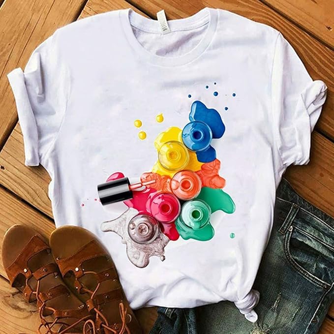 camisetas estampadas de moda mujer