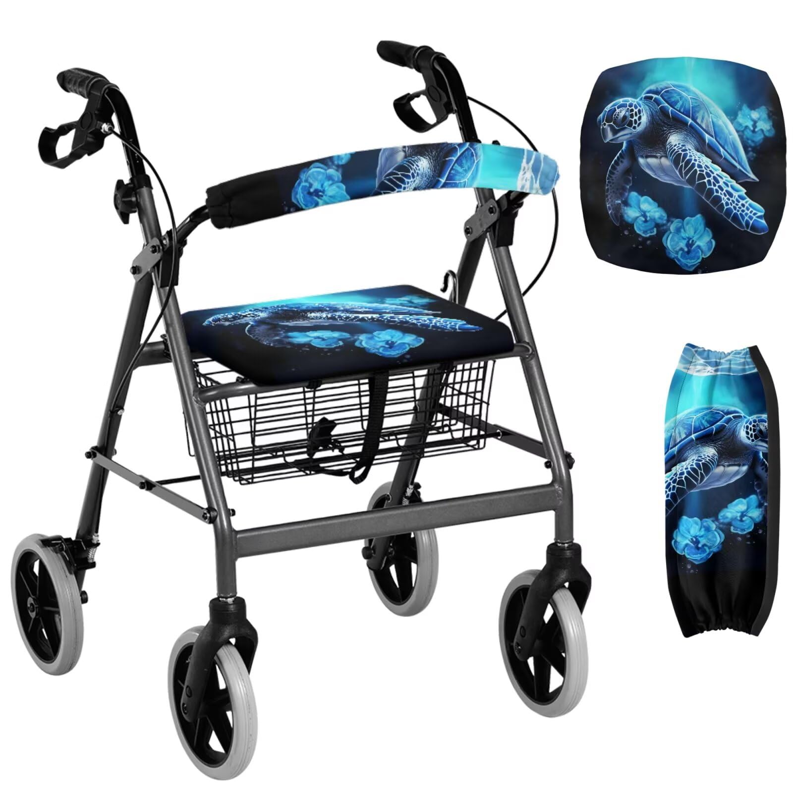 Rollator Seat Covers - Butterfly Design -26 Rollator Seat Covers - Butterfly Design -26
