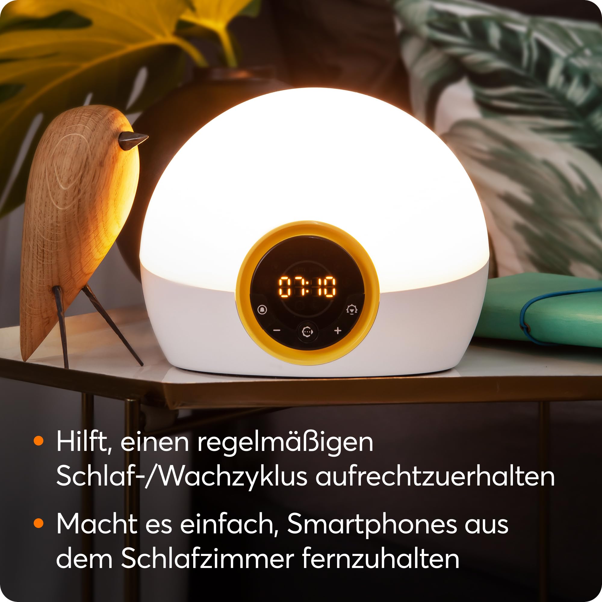 Lumie Bodyclock Rise 100 Sunrise and Sunset Alarm Clock - White