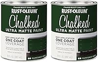 Vista 52 de Rust-Oleum 287722 - Pintura a la tiza ultramate para interiores, 30 onzas, capa superior transparente mate