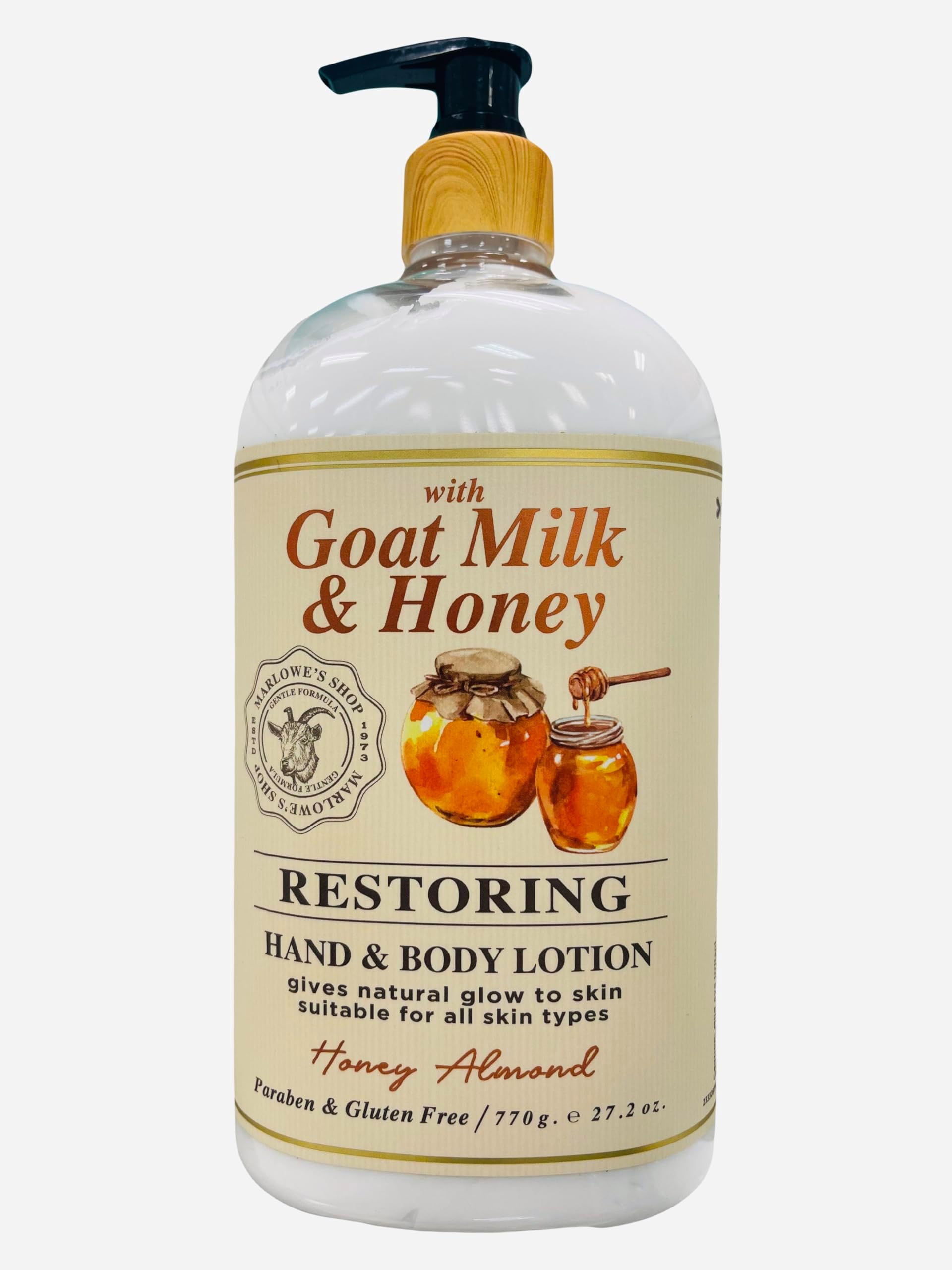 Generic Goat Milk &Honey Restoring Hand & Body Lotion