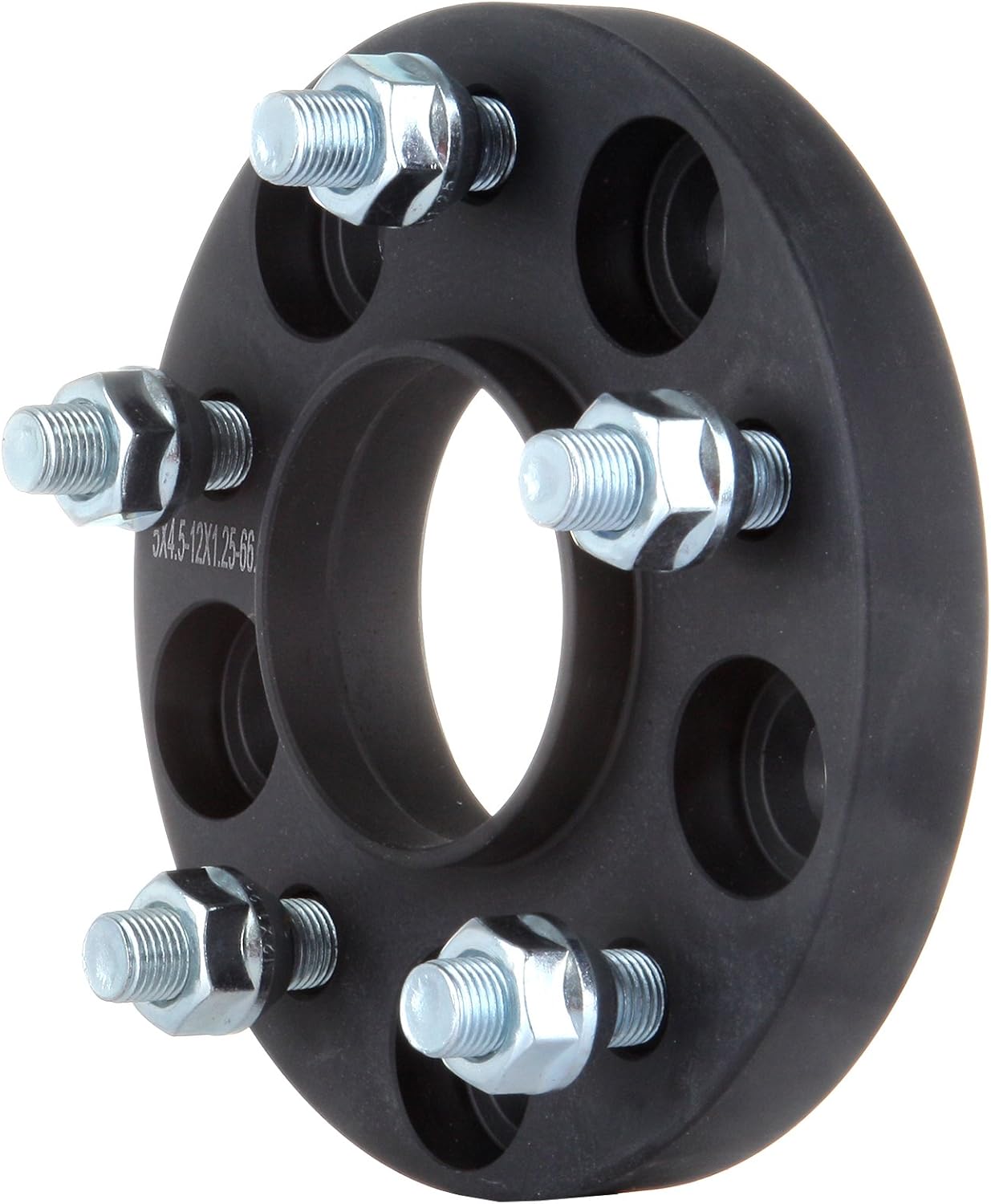 Set of 2 Wheel Spacers 5x4.5 5x4.5 20mm 5LUG with 12x1.25 Studs 66.1mm hub bore Compatible with for FX35 2003-2012 for M56 2011-2013