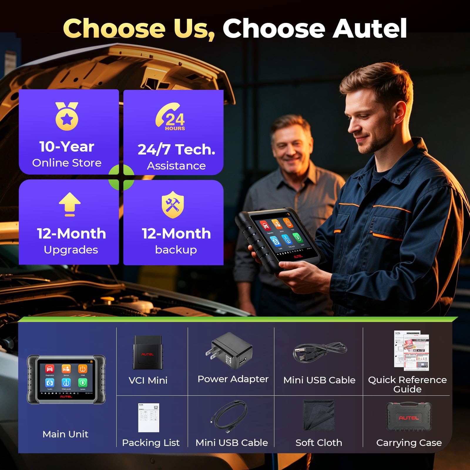 XTOOL D8S AI-Assisted Bidirectional OBD2 Scanner with Topology Mapping | 2026 Upgrade of XTOOL D8, Scan Tool 42+ Reset, Full System Automotive Scanner Diagnostic Tool, PMI for Ford, FCA/CANFD/DoIP product image 22