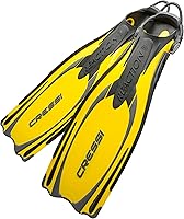 Vista 10 de Cressi Aletas de buceo - Tacón abierto reactivo con correa elástica - Reaction EBS: Made in Italy