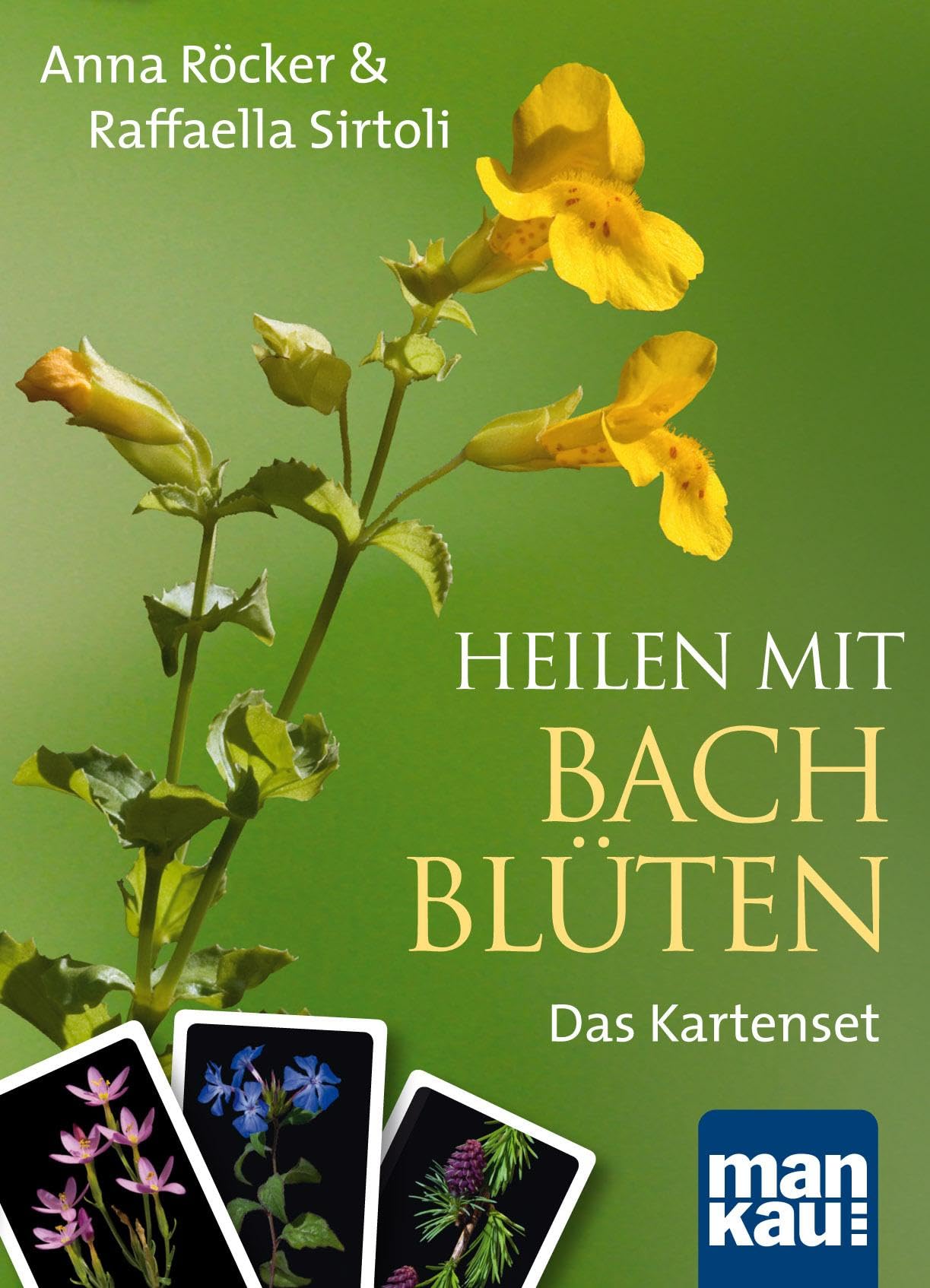 Mankau Verlag Heilen Mit Bachblüten. Das Kartenset. Mit 42 Bachblüten-Karten Und 46-Seitigem Booklet